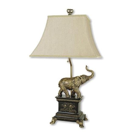 LETTHEREBELIGHT Elephant Table Lamp - Antique Gold LE1338312
